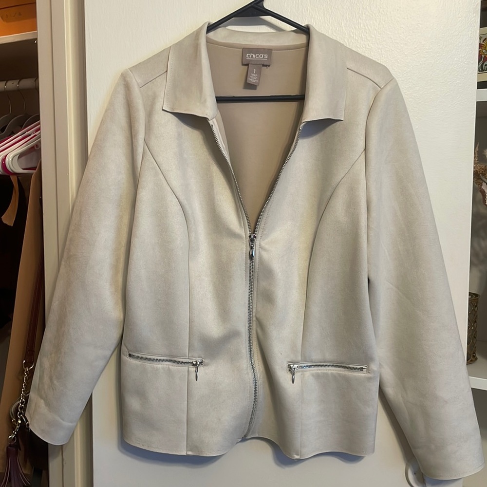 Chicos cream jacket